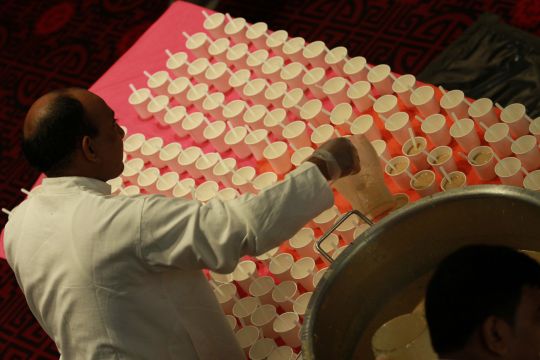 Payasam for audiences at The Kitchen.